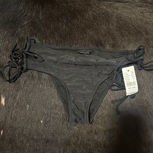 NWT Pacsun black eyelet bikini bottoms